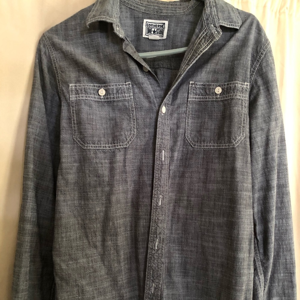 Converse One Star brand long sleeve men’s shirt